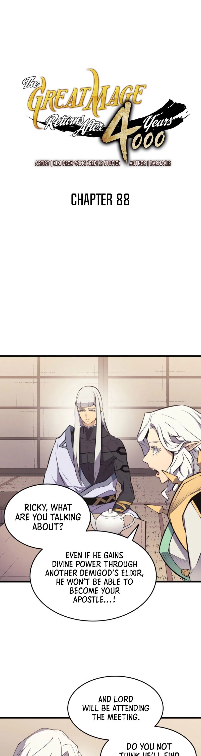 The Great Mage Returns After 4000 Years chapter 88 - page 2