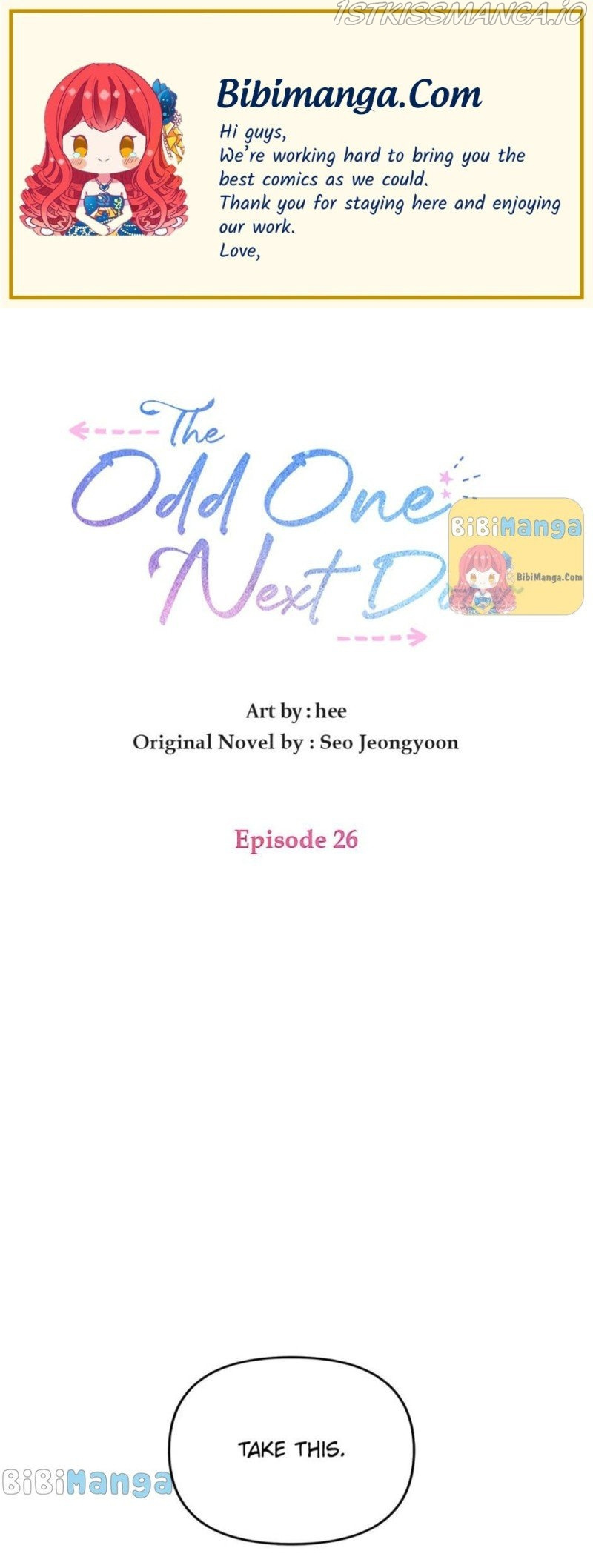 The Odd One Next Door chapter 26 - page 1