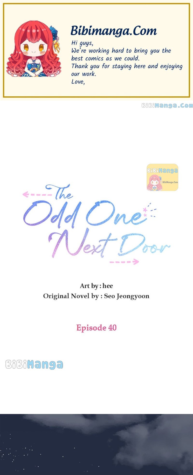 The Odd One Next Door Chapter 40 - page 1