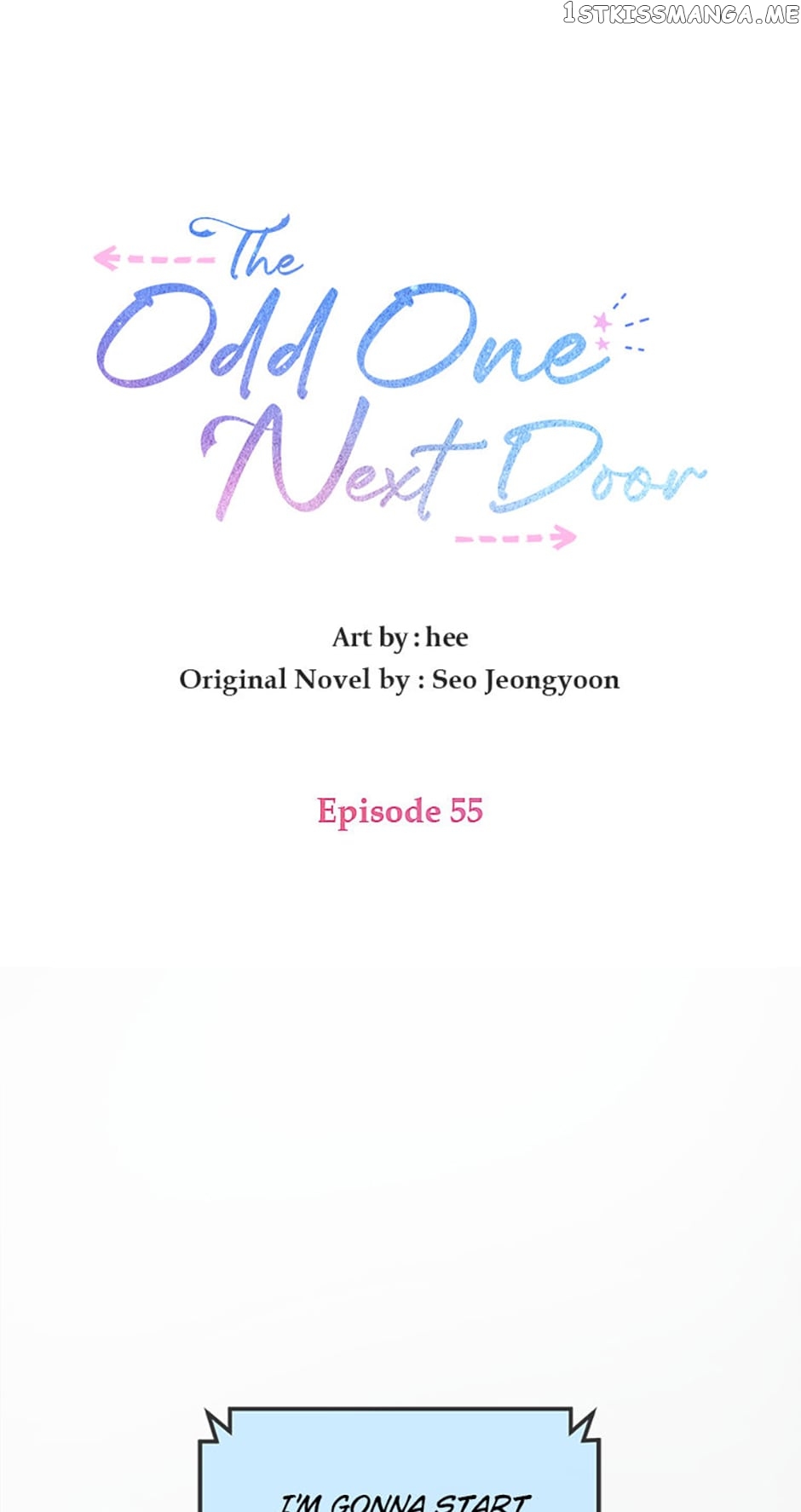 The Odd One Next Door Chapter 55 - page 1