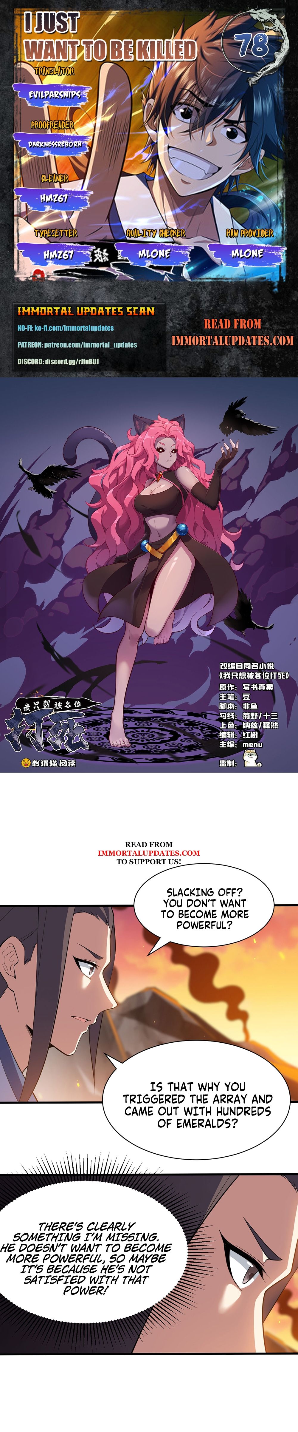 I Just Want To Be Killed Chapter 78 - page 1