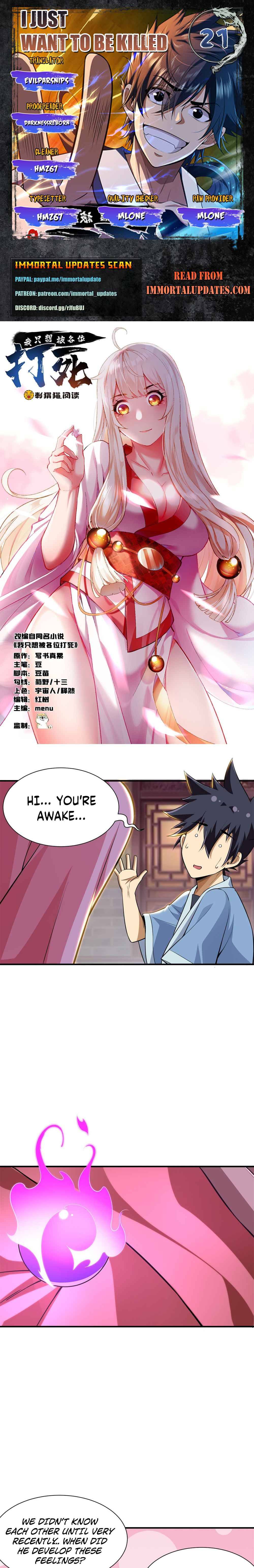 I Just Want To Be Killed Chapter 21 - page 1