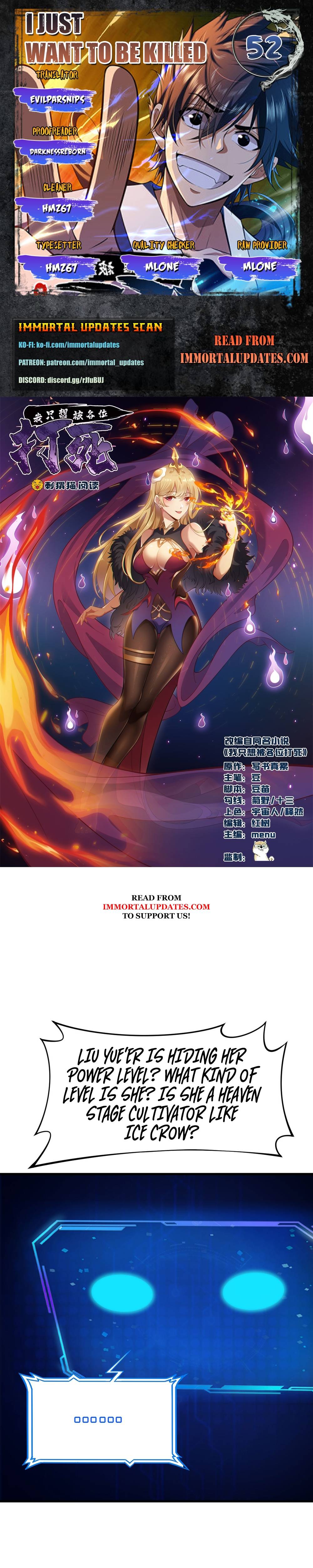I Just Want To Be Killed Chapter 52 - page 1