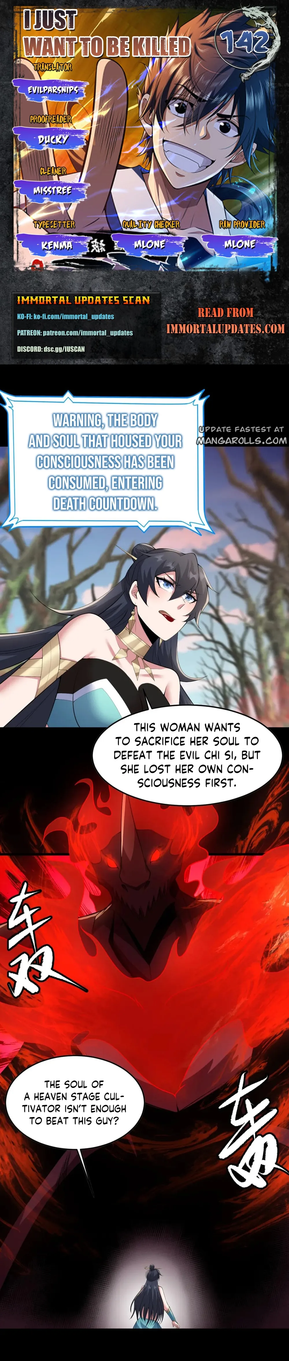 I Just Want To Be Killed Chapter 142 - page 1
