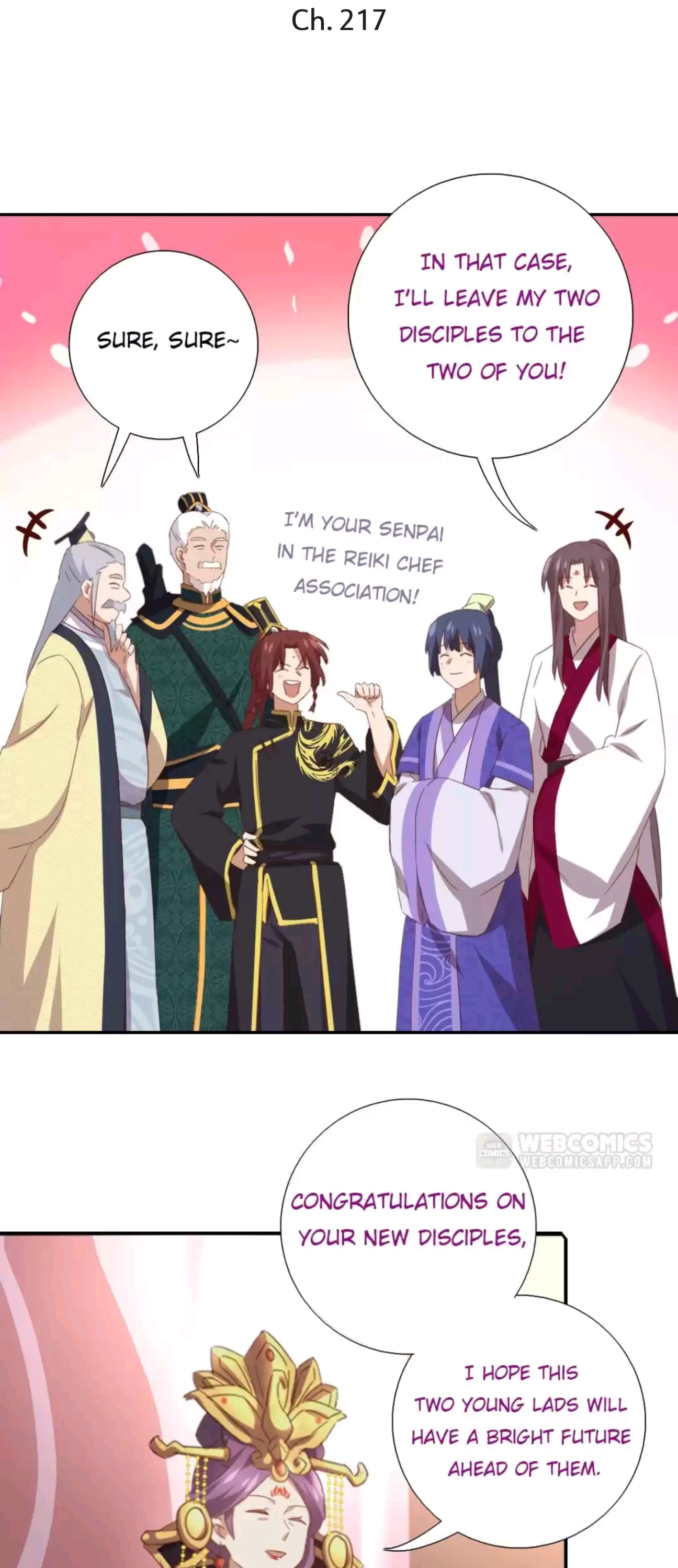 Holy Chef, Crazy Empress Chapter 217 - page 1
