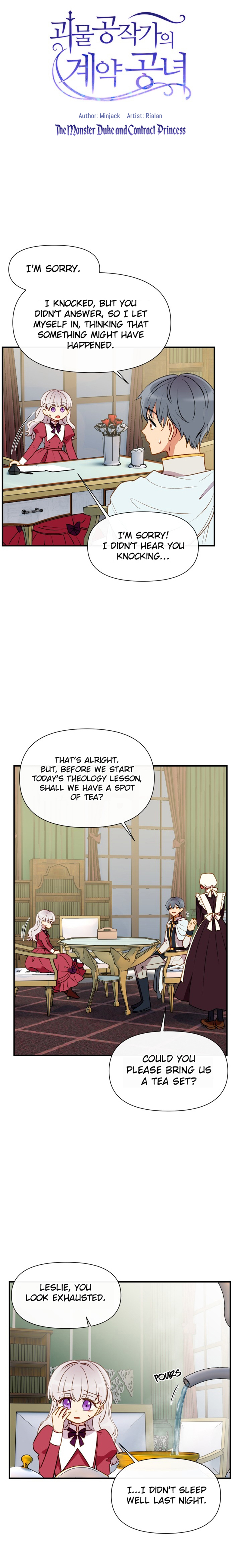 The Monster Duchess and Contract Princess Chapter 33 - page 4
