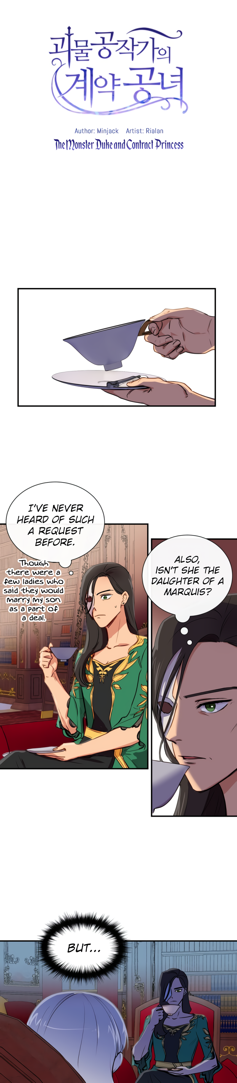 The Monster Duchess and Contract Princess Chapter 8 - page 2
