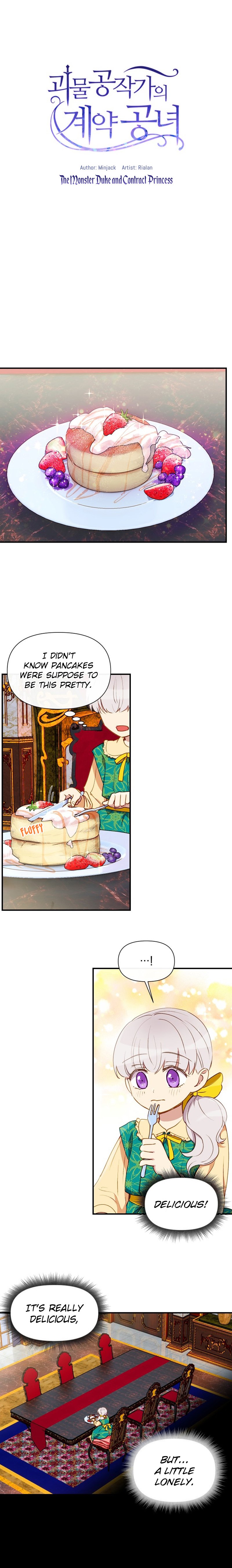 The Monster Duchess and Contract Princess Chapter 18 - page 1