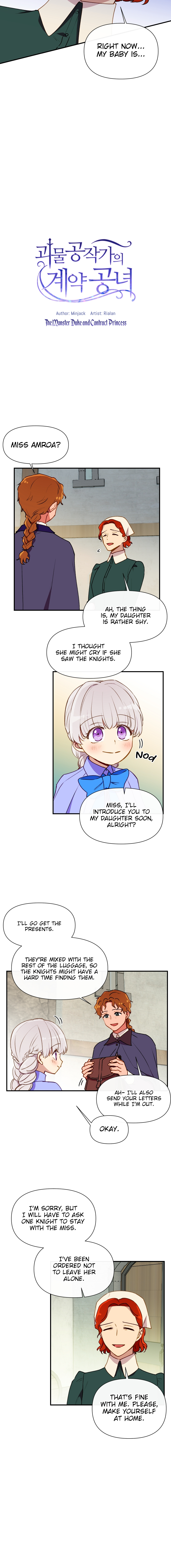 The Monster Duchess and Contract Princess Chapter 56 - page 3
