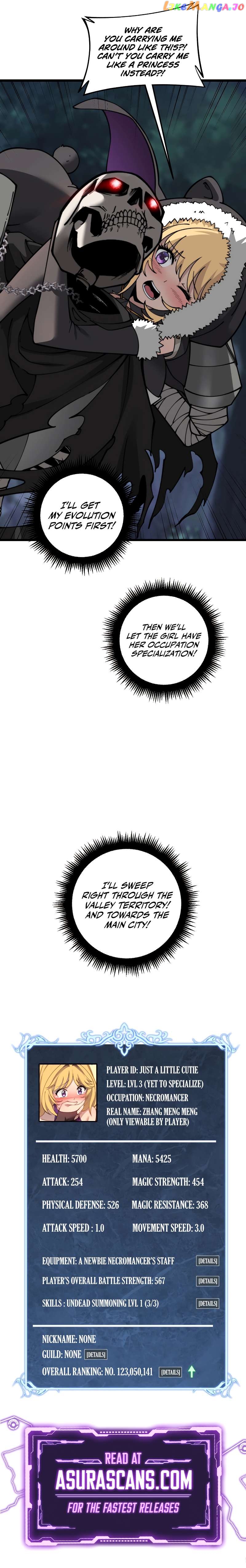 Otherworldly Skeleton Evolution Chapter 7 - page 13