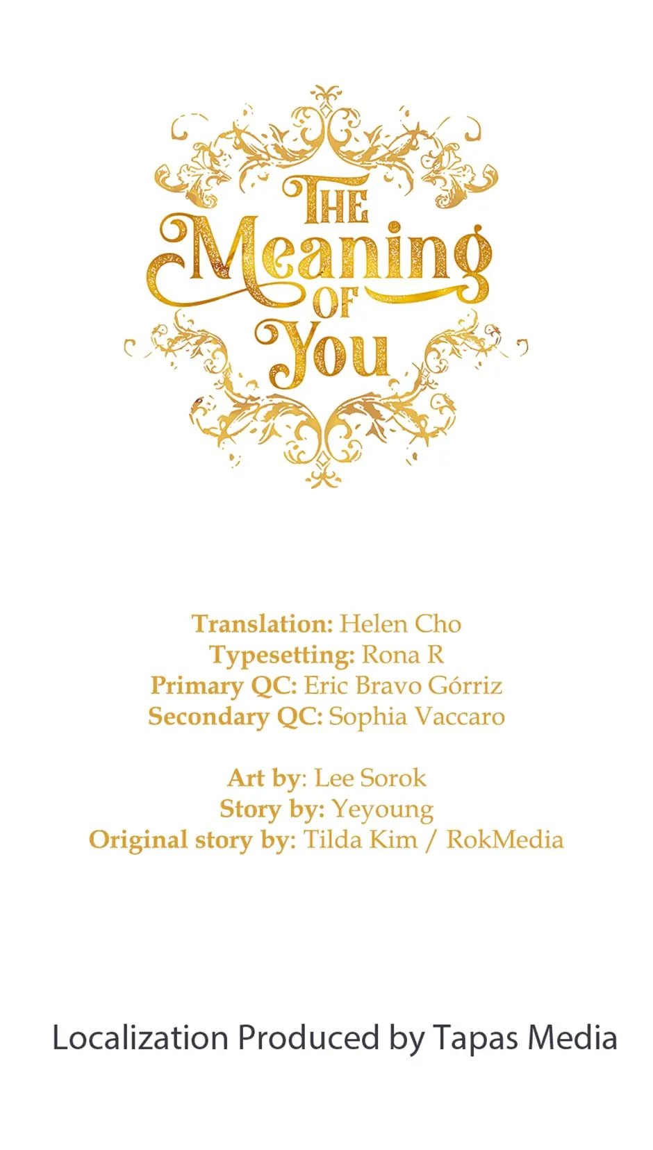 The Meaning of You chapter 67 - page 1