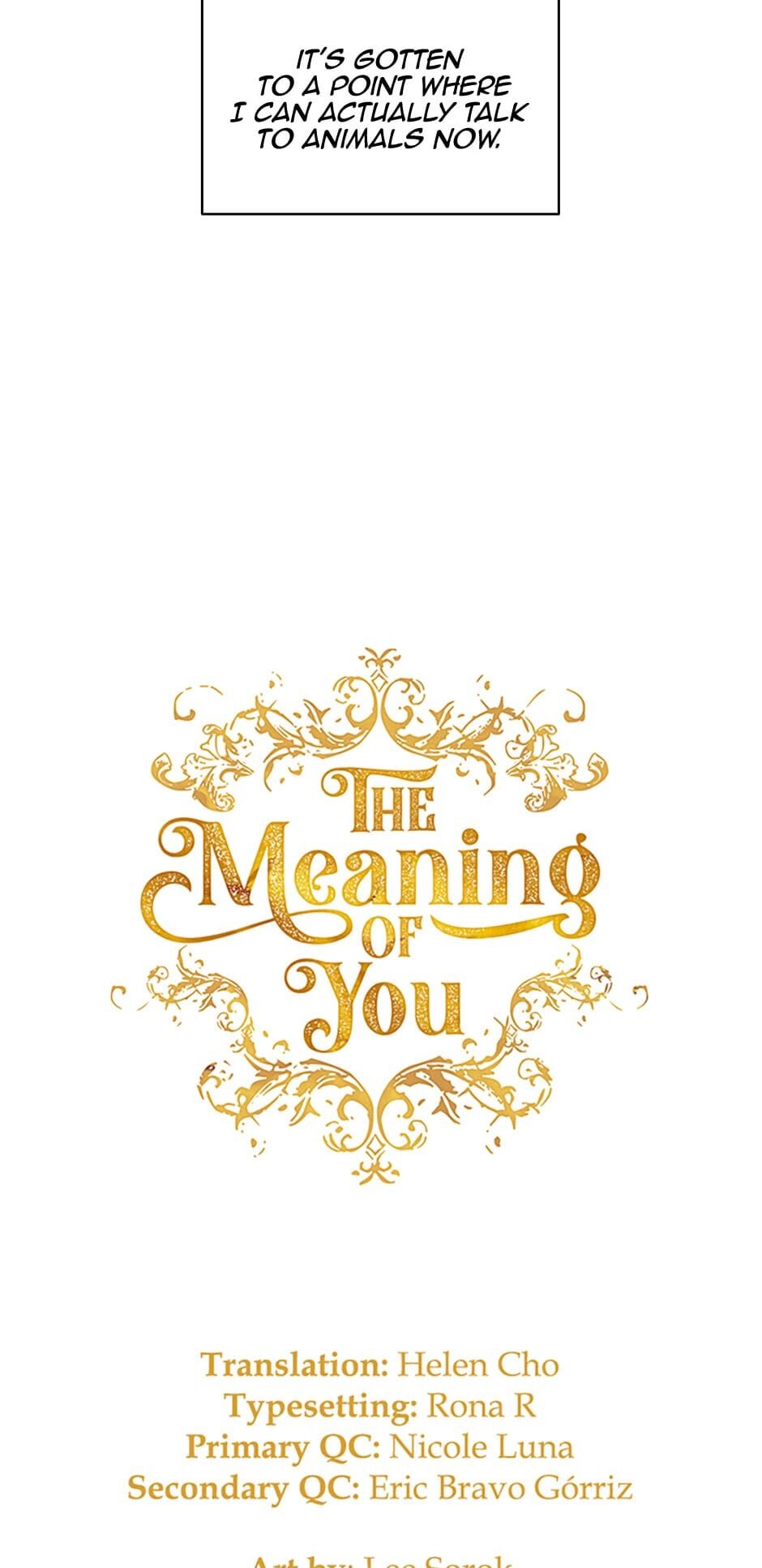 The Meaning of You chapter 18 - page 6