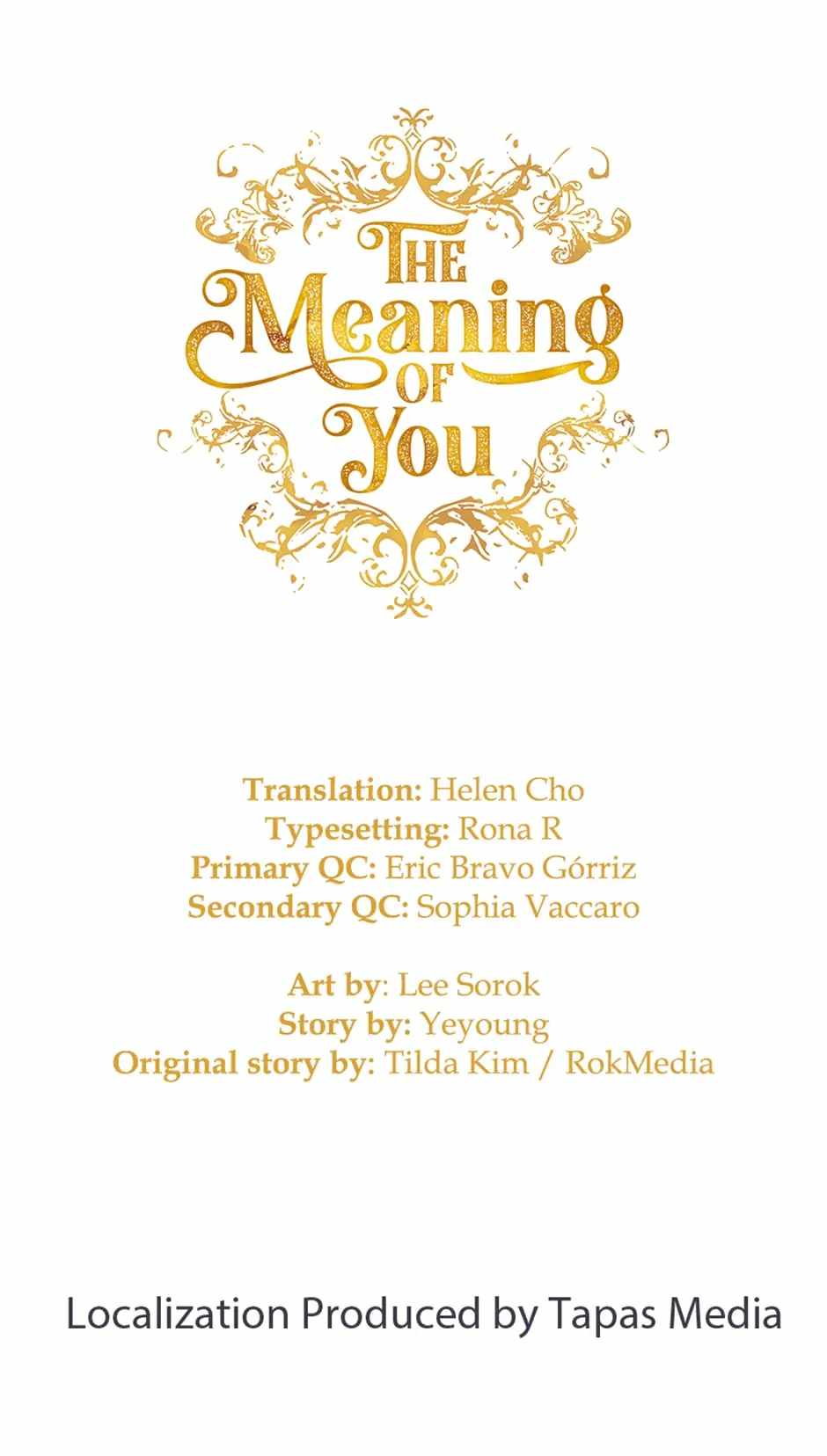The Meaning of You chapter 61 - page 1
