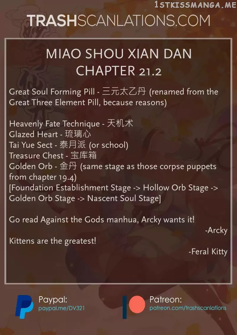 Miao Shou Xian Dan chapter 21.2 - page 11