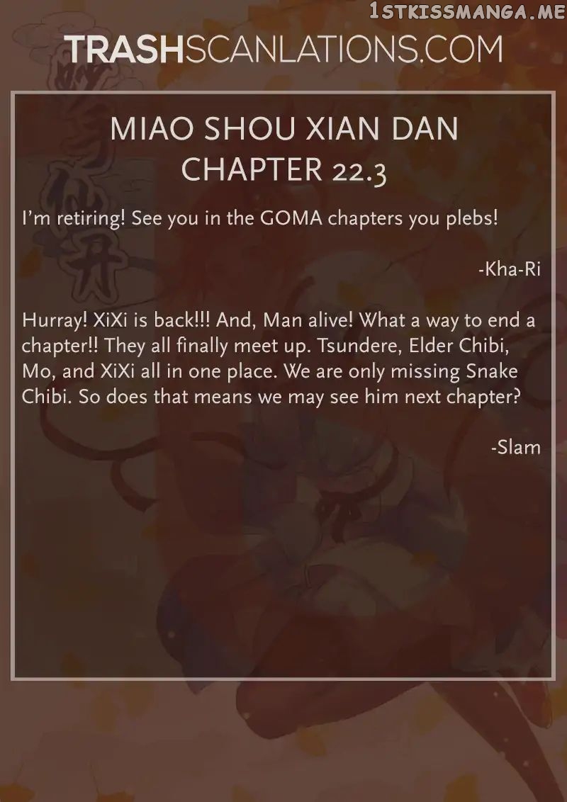Miao Shou Xian Dan chapter 22.3 - page 10