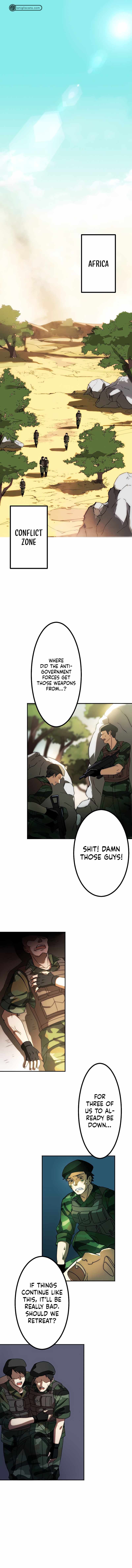 The modern era’s strongest soldier conquers another world’s dungeon Chapter 1 - page 2