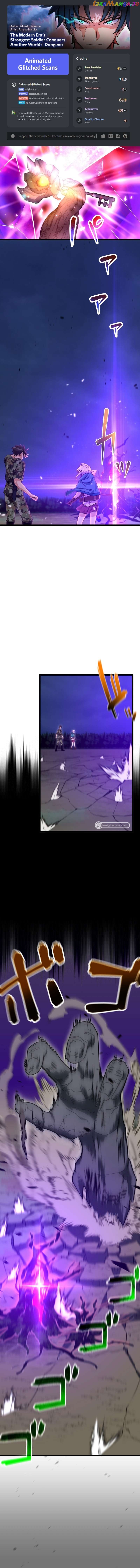 The modern era’s strongest soldier conquers another world’s dungeon Chapter 43 - page 1