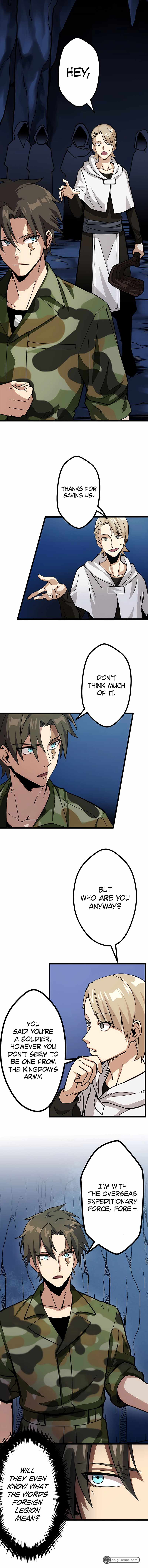 The modern era’s strongest soldier conquers another world’s dungeon Chapter 2 - page 5