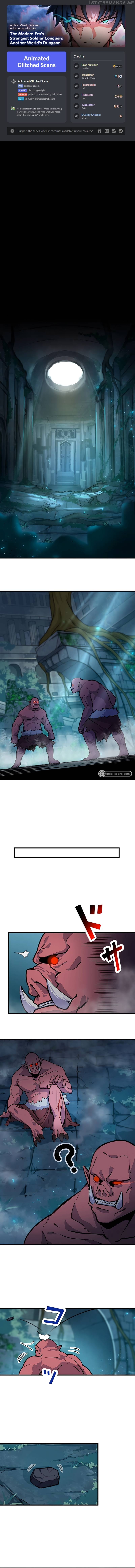 The modern era’s strongest soldier conquers another world’s dungeon Chapter 13 - page 1