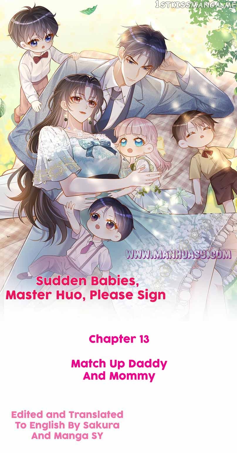 Cute Baby From Heaven: Daddy is Too Strong Chapter 13 - page 1