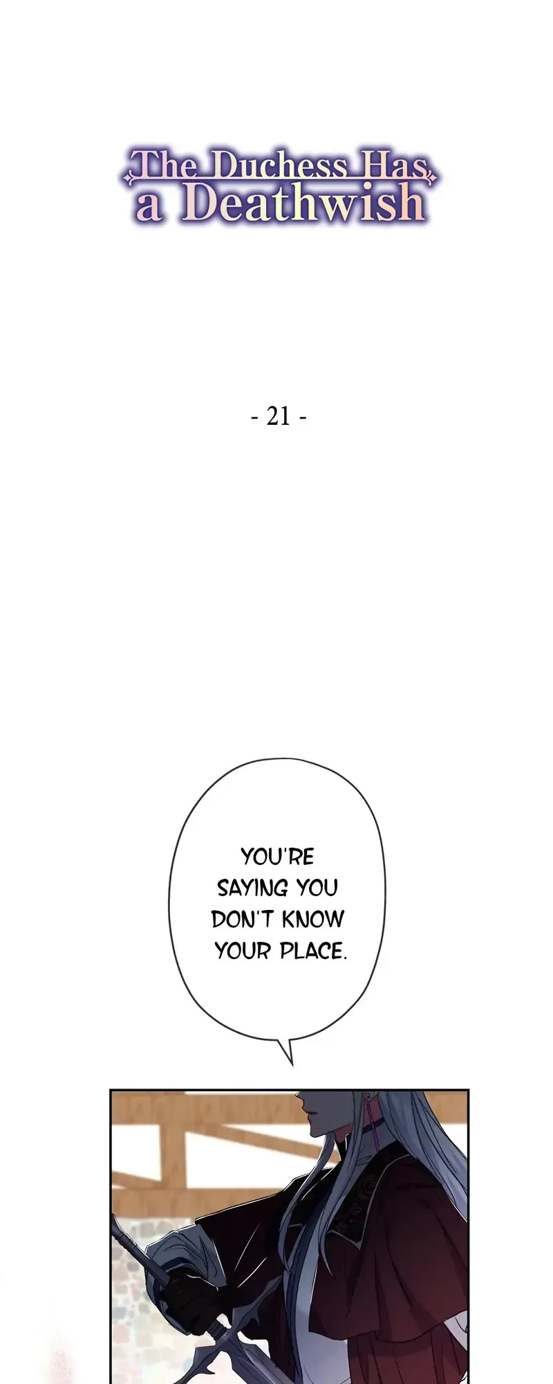I’m a Villainess, Can I Die? Chapter 21 - page 1