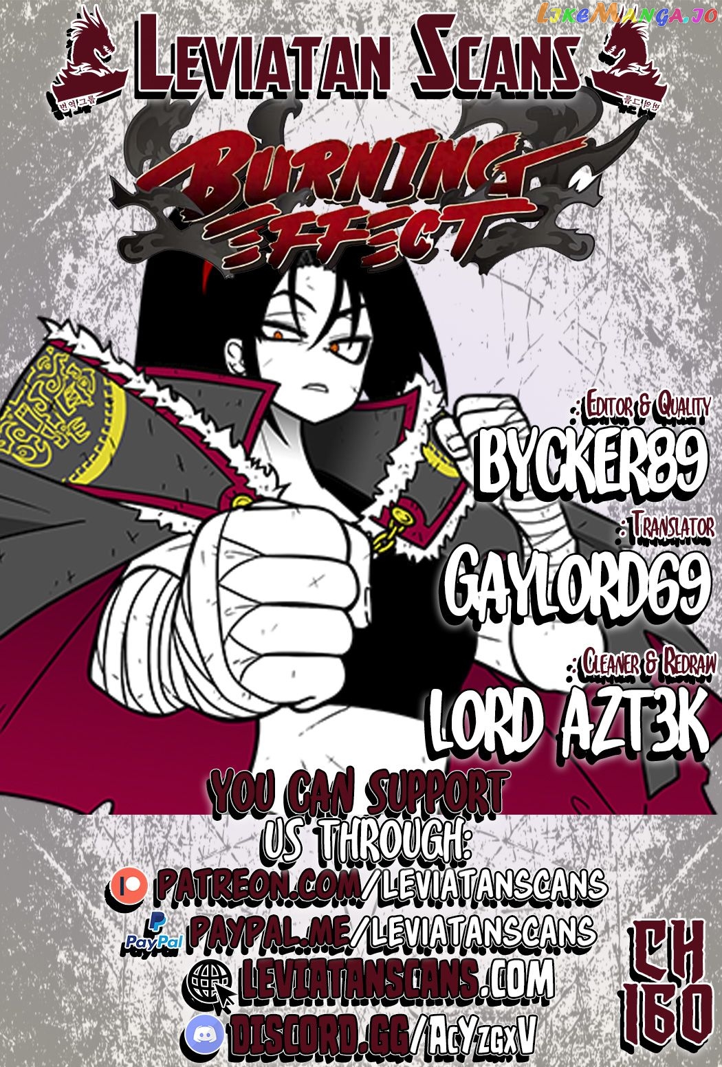 Burning Effect chapter 160 - page 1