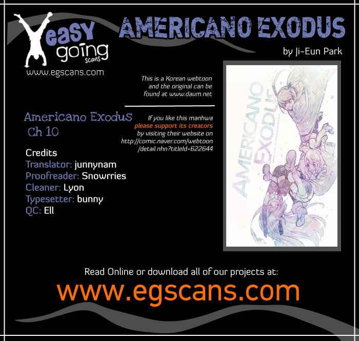 Americano Exodus Chapter 10 - page 1