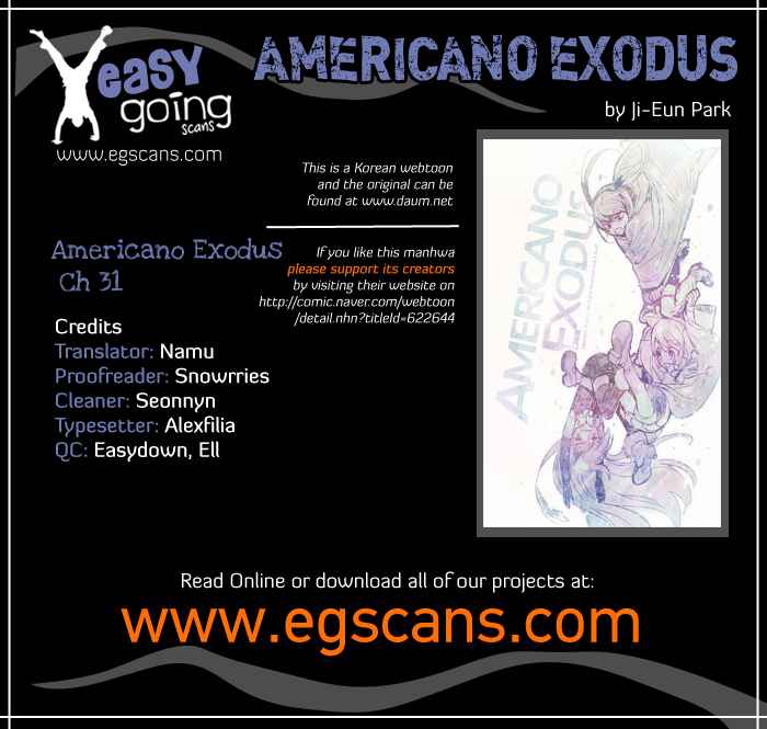 Americano Exodus Chapter 31 - page 1