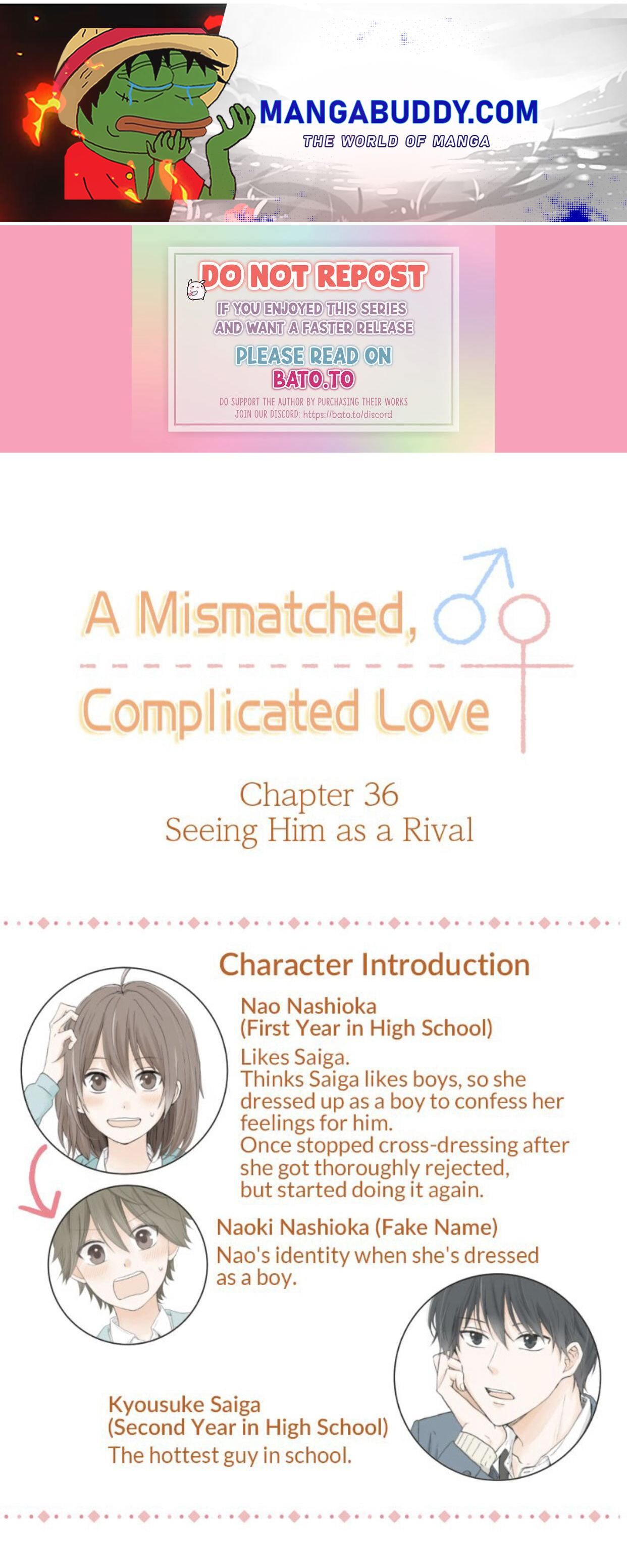A Mismatched Complicated Love chapter 36 - page 1