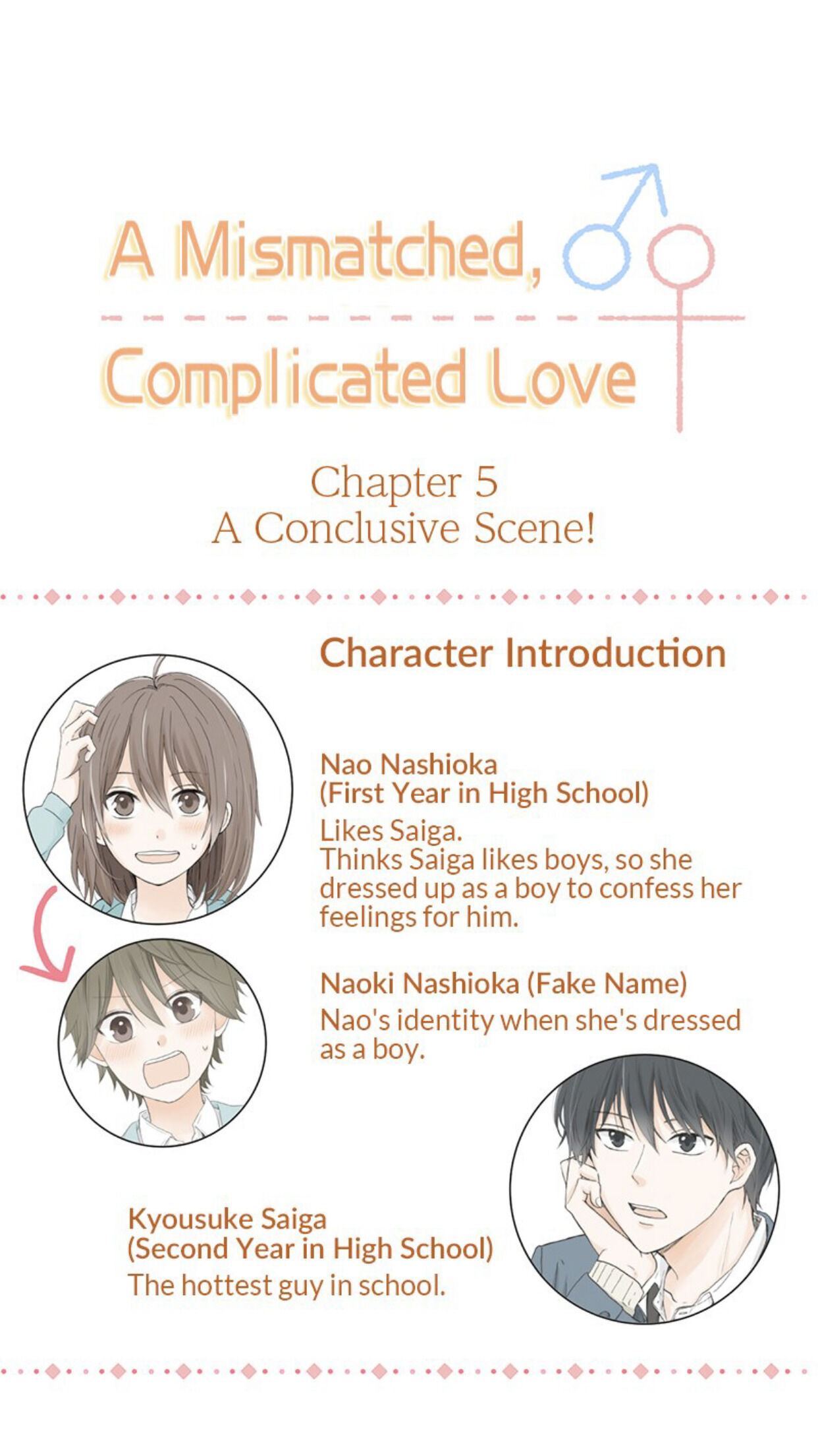 A Mismatched Complicated Love chapter 5 - page 1
