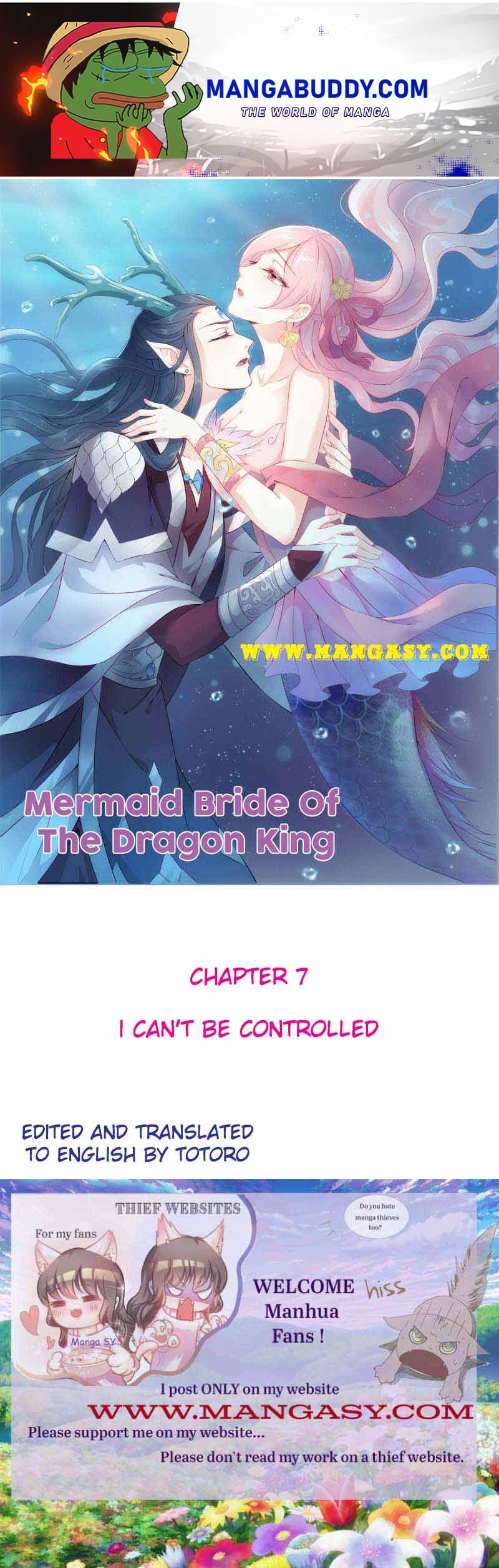 Mermaid Bride of The Dragon King chapter 7 - page 1