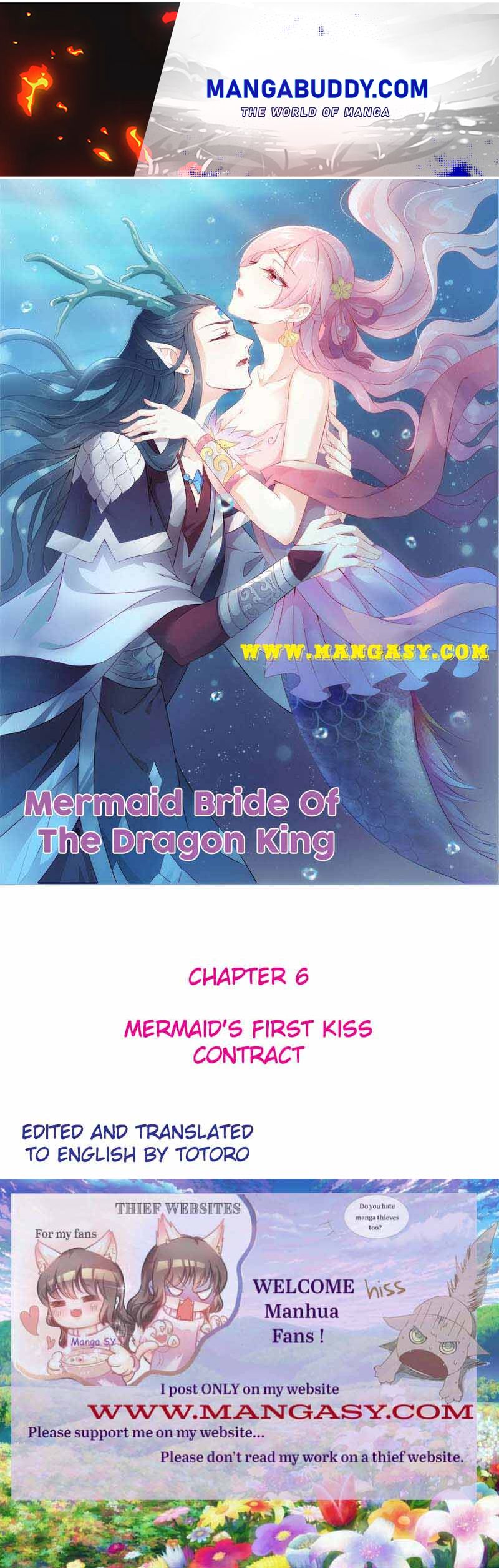 Mermaid Bride of The Dragon King chapter 6 - page 1