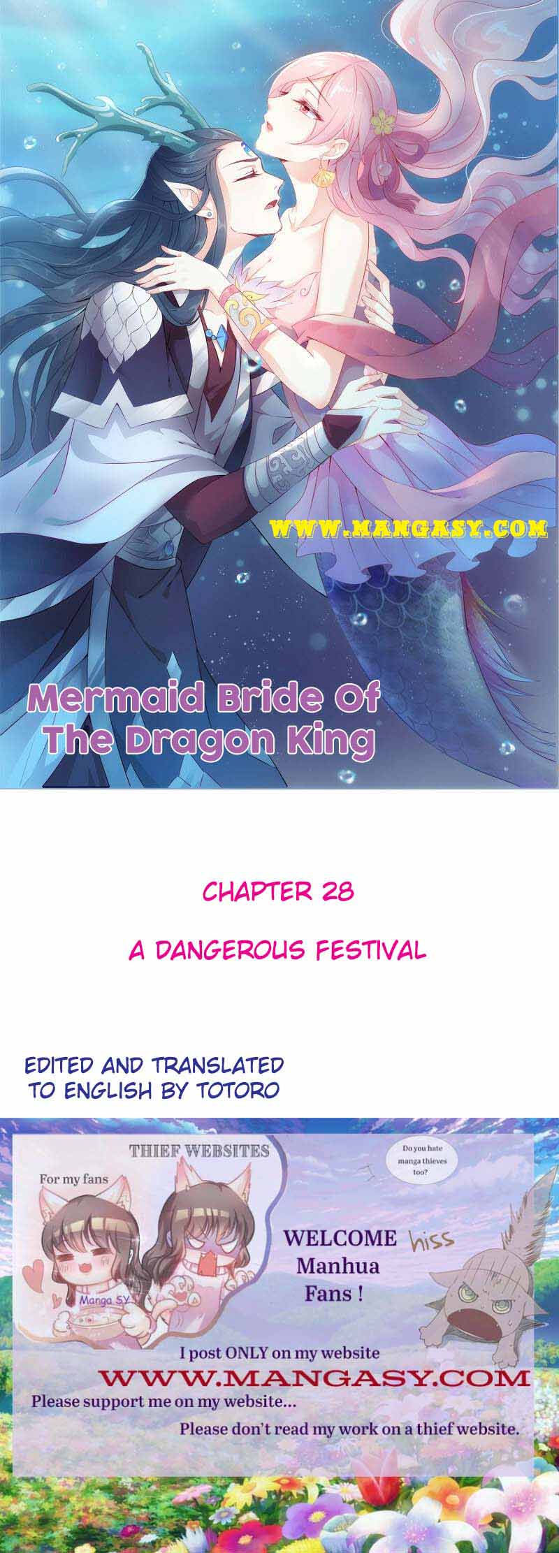 Mermaid Bride of The Dragon King chapter 28 - page 1