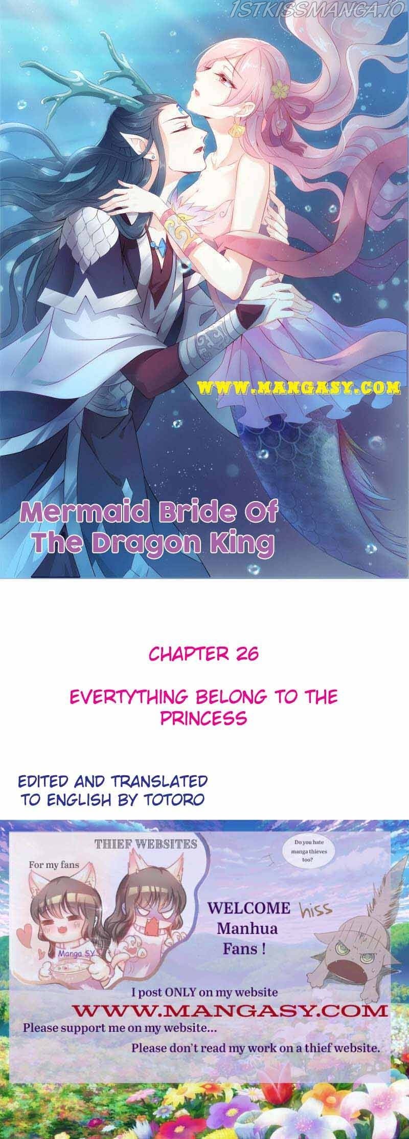 Mermaid Bride of The Dragon King chapter 26 - page 1