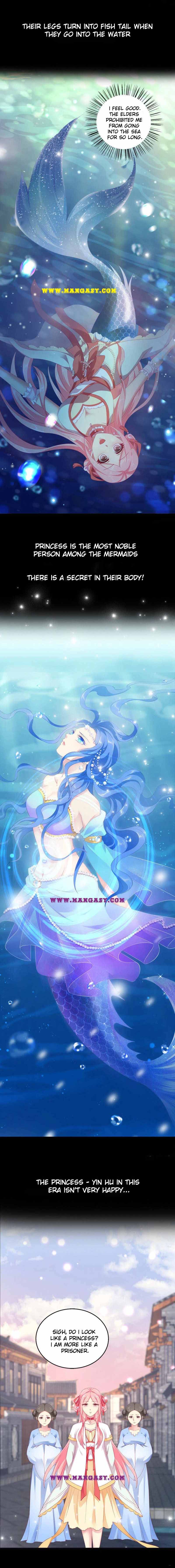 Mermaid Bride of The Dragon King chapter 0.1 - page 3
