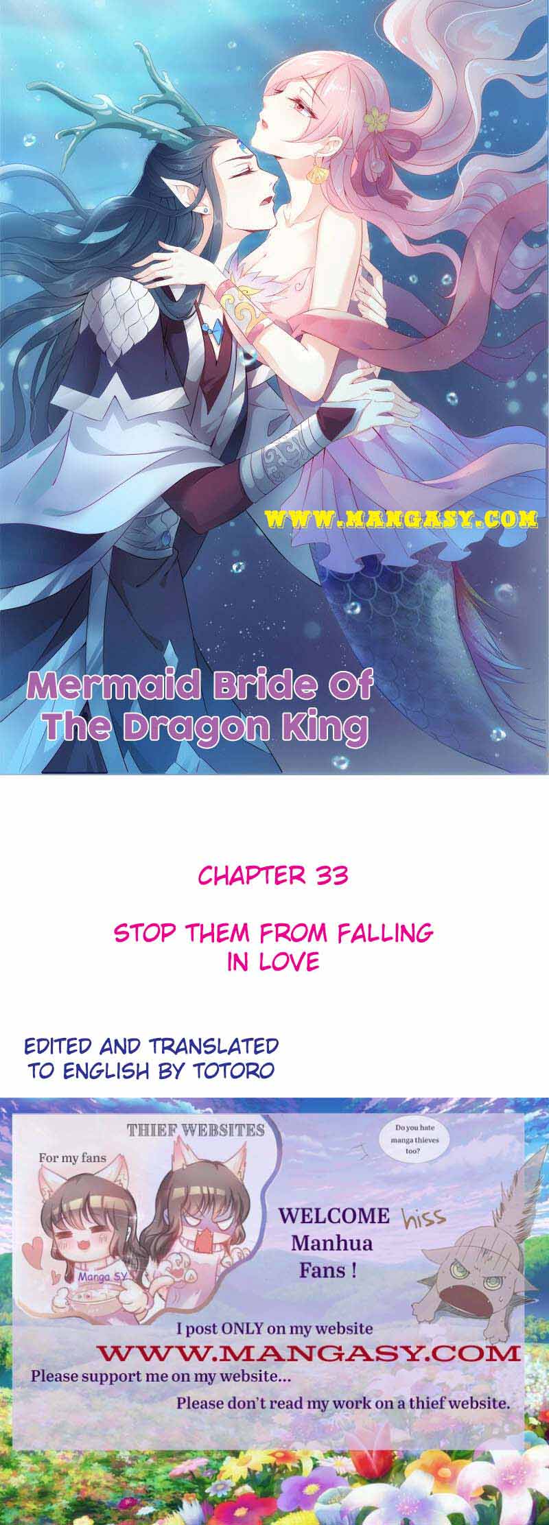 Mermaid Bride of The Dragon King chapter 33 - page 1