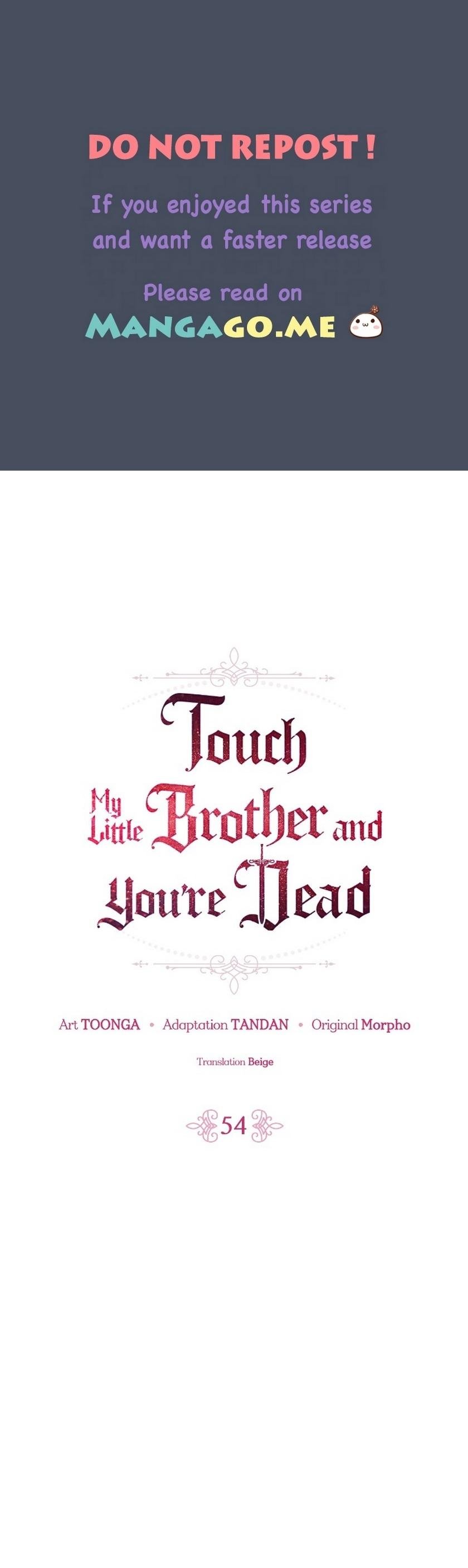 If You Touch My Little Brother, You’re All Dead chapter 54 - page 1