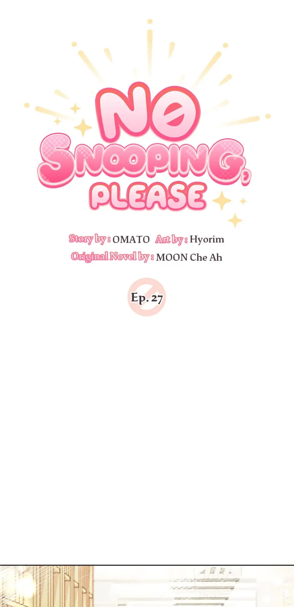 No Snooping, Please Chapter 27 - page 31