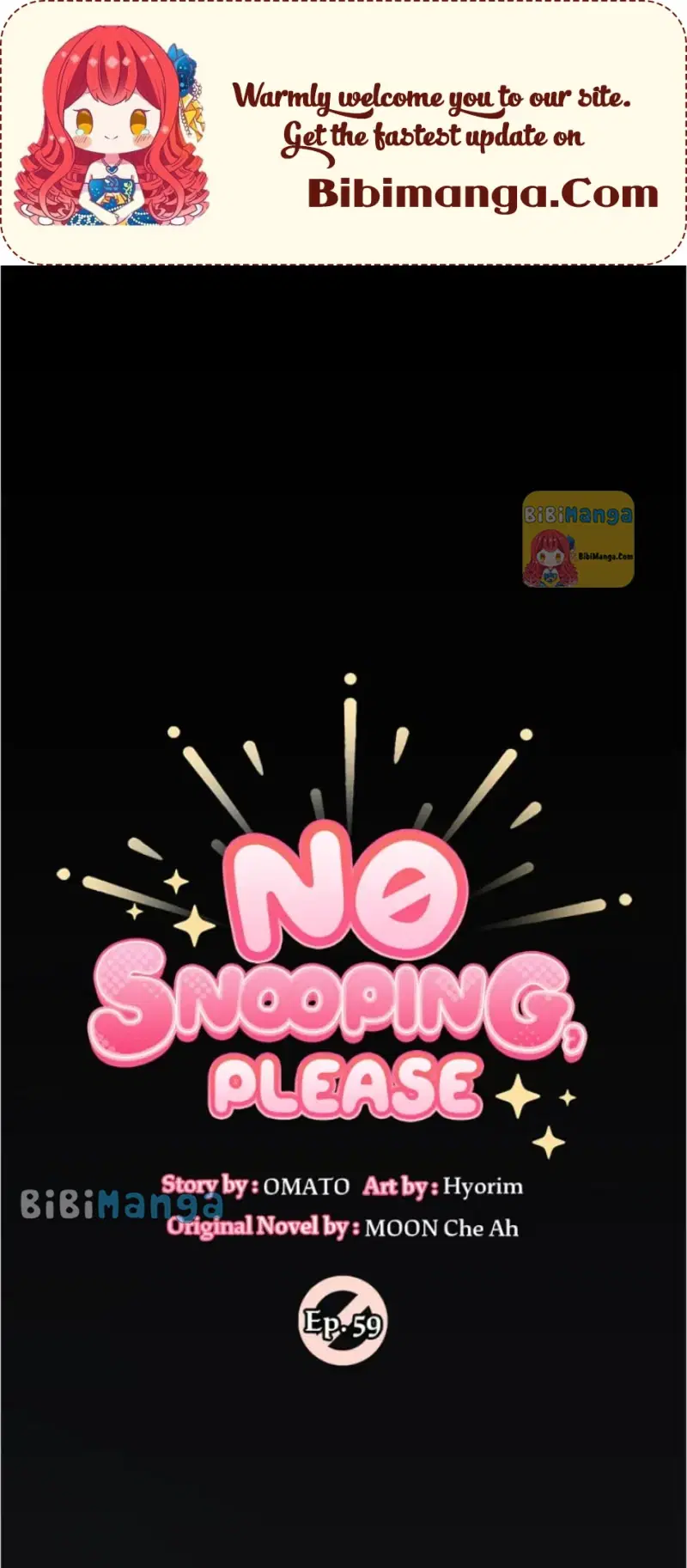 No Snooping, Please Chapter 59 - page 1