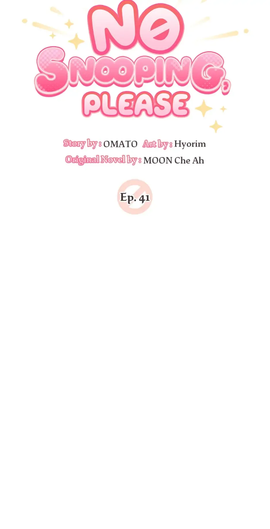No Snooping, Please Chapter 41 - page 18