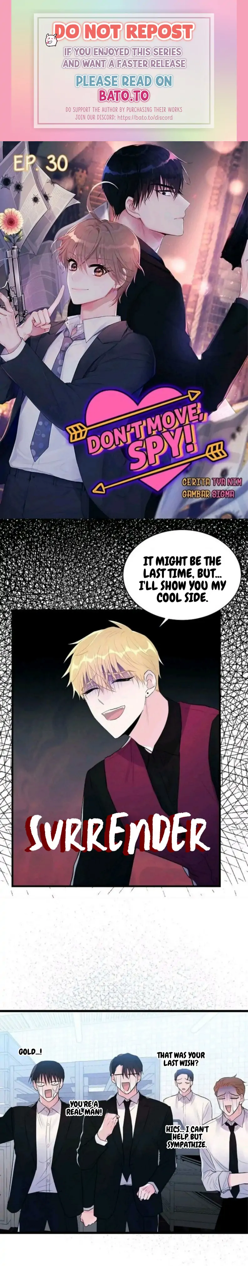 Don’t Move, Spy! Chapter 30 - page 1
