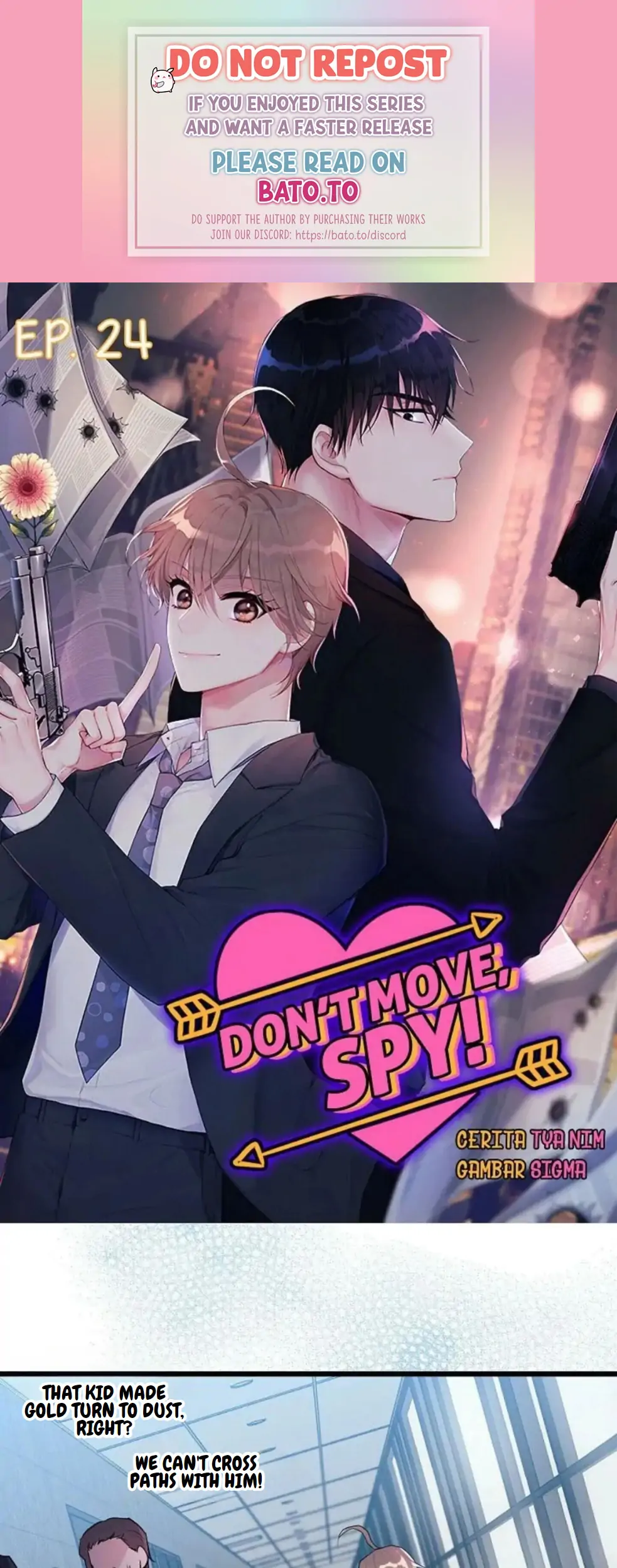 Don’t Move, Spy! Chapter 24 - page 1