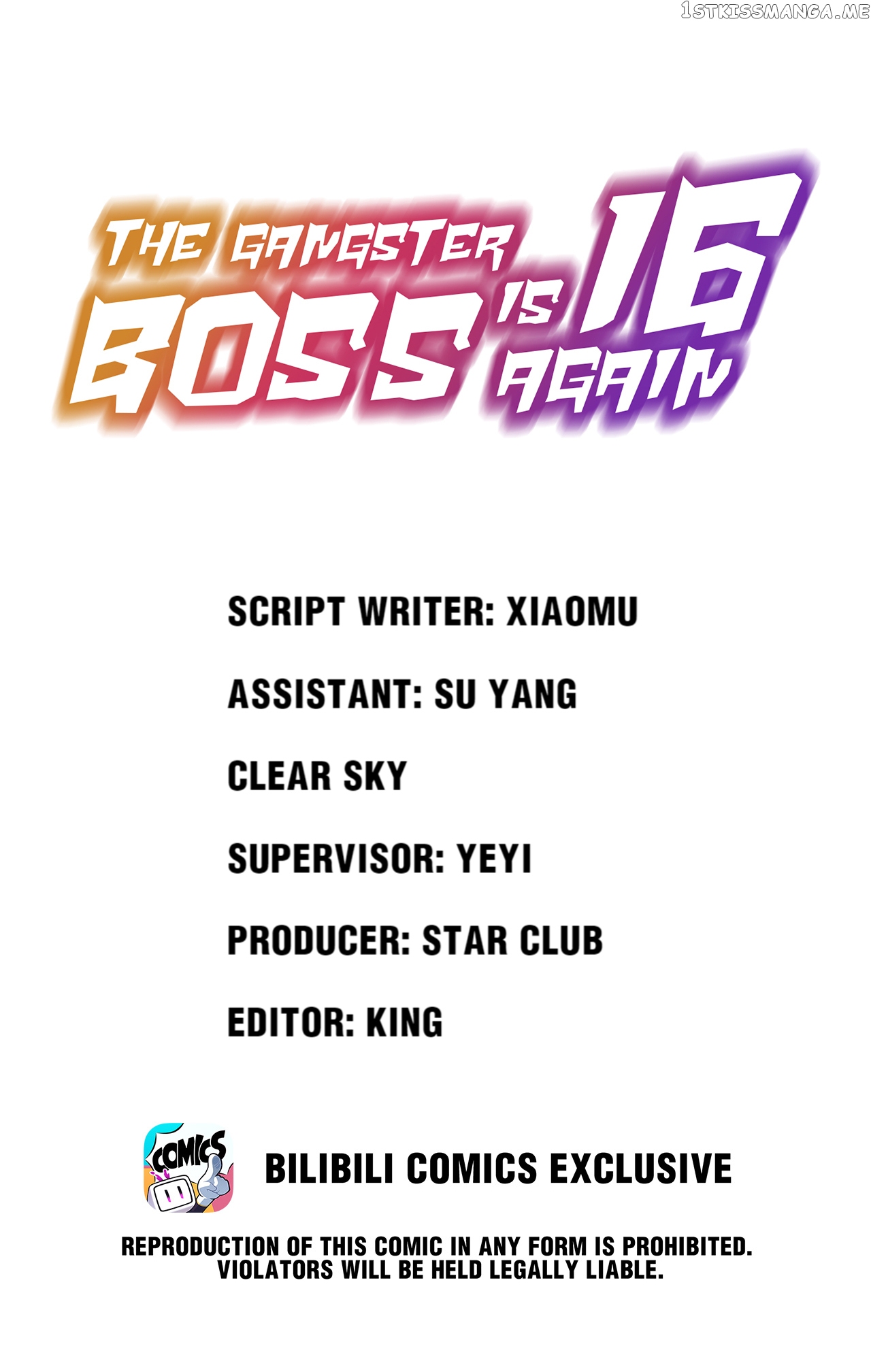 The Gangster Boss Is 16 Again Chapter 137 - page 1