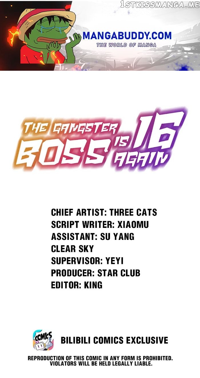 The Gangster Boss Is 16 Again Chapter 196 - page 1