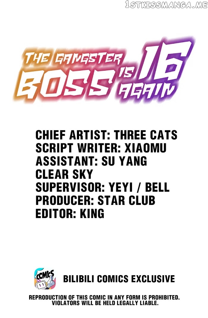 The Gangster Boss Is 16 Again Chapter 177 - page 1