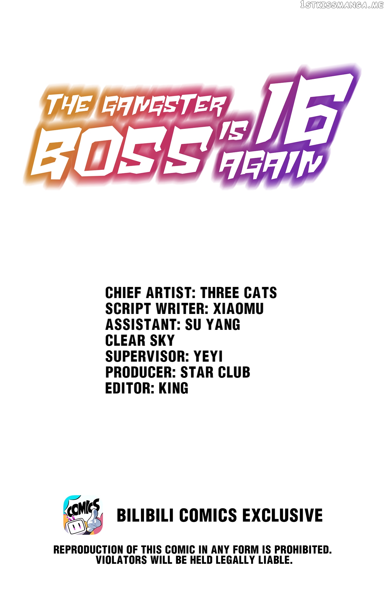 The Gangster Boss Is 16 Again Chapter 112 - page 1