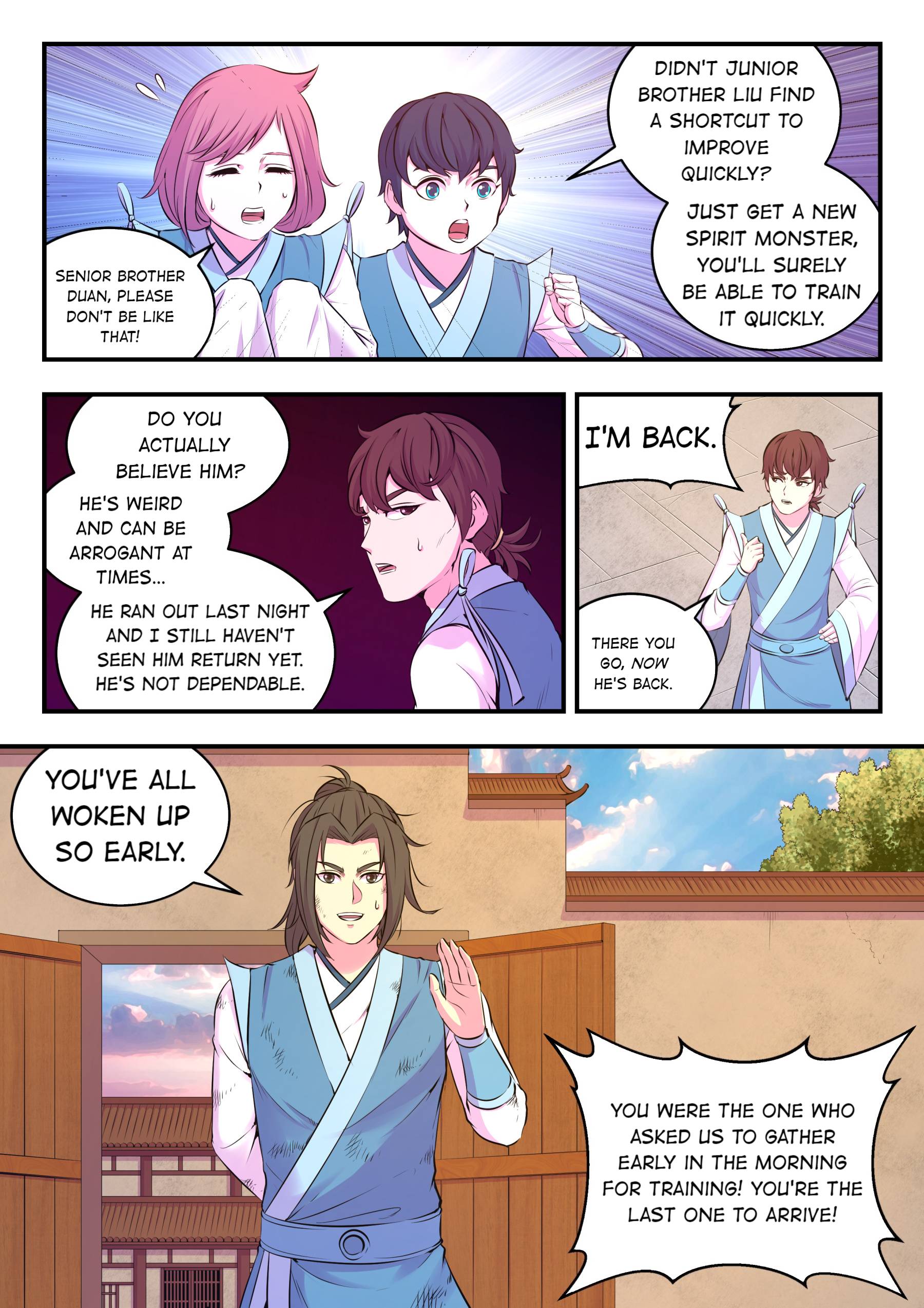 King of Spirit Beast chapter 77 - page 4