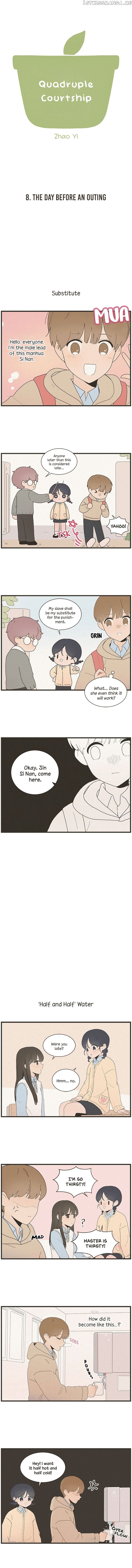Quadruple Courtship chapter 8 - page 2