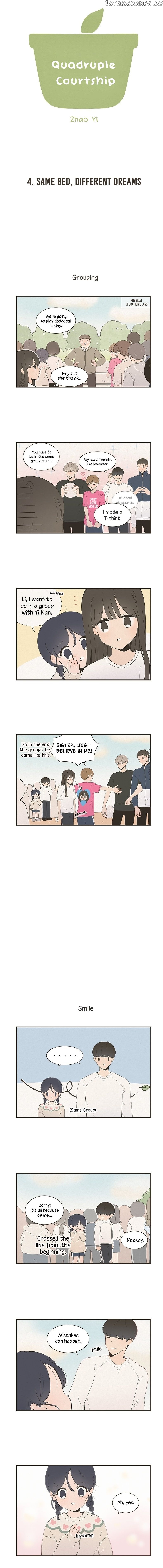Quadruple Courtship chapter 4 - page 1