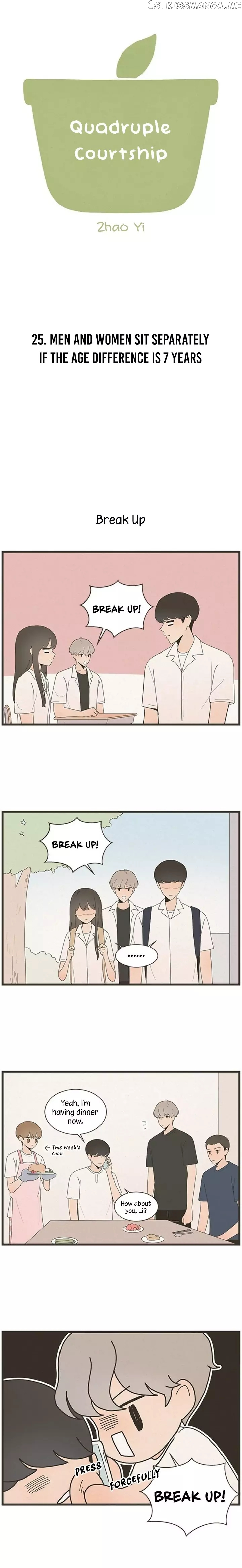 Quadruple Courtship chapter 25 - page 1